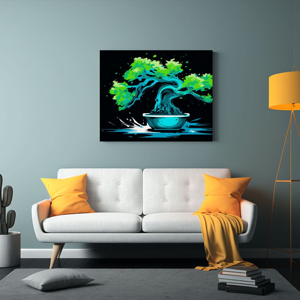 GENERICO - Pinturas De Decoración De Detalles Intrincados De Un árbol 120x80cm