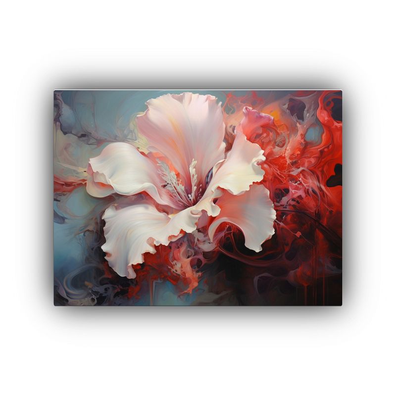 GENERICO - Pinturas Abstractas De Flores Detalladas En óleo 120x80cm