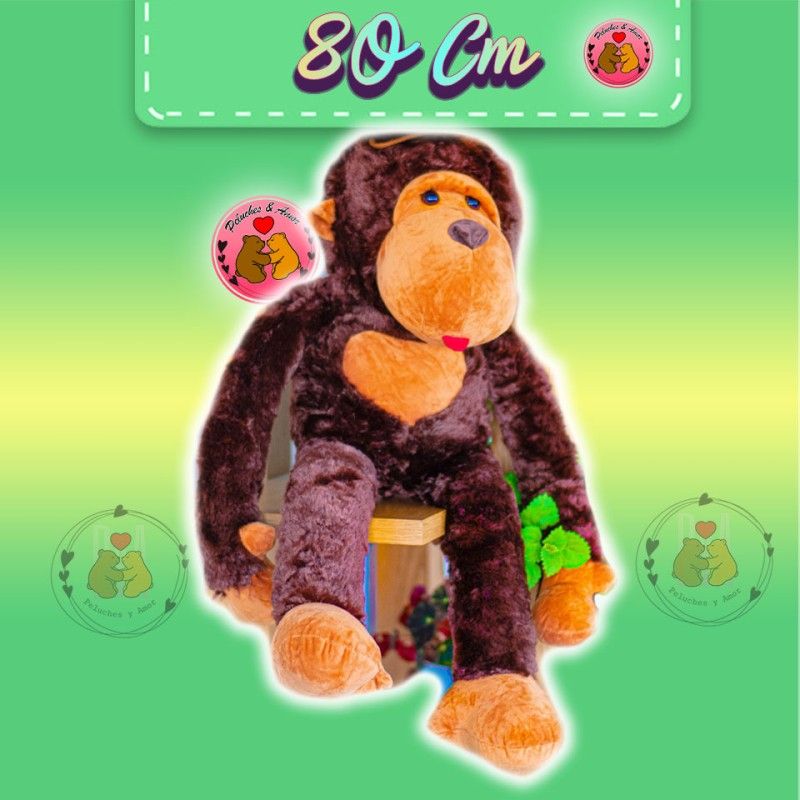 GENERICO - Peluche de Mono 80 CM