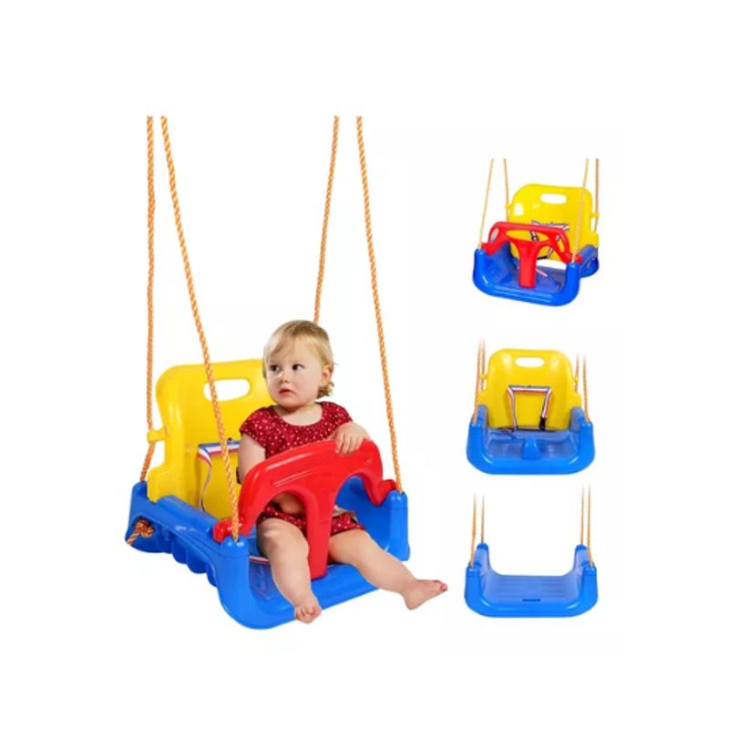 GENERICO - Columpio Silla 3 En 1 Ajustable Portátil Niños Asiento Bebé