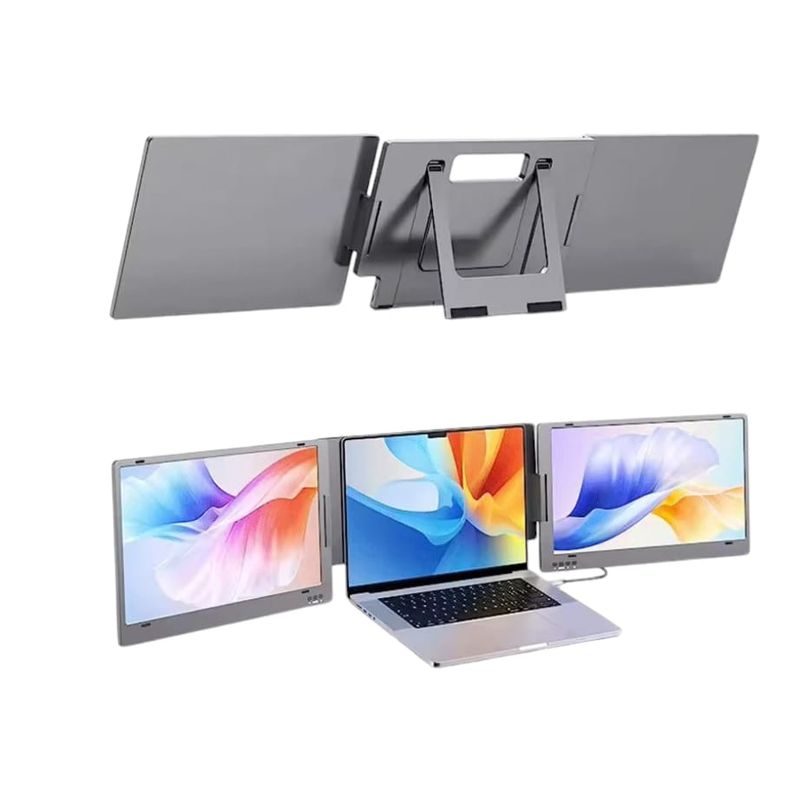 GENERICO - Monitor Doble Pantalla Lps X-50A  13.3 pulgadas