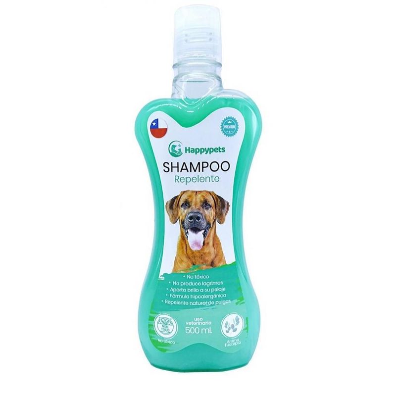 GENERICO - Shampoo Repelente 500ml Natural de Pulgas para Perros