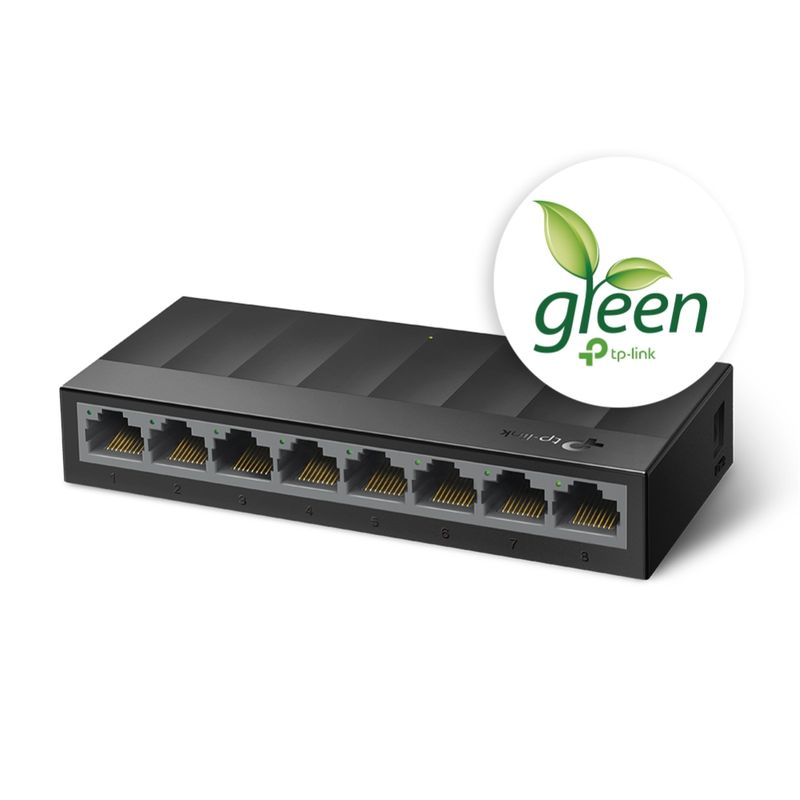 TP LINK - Switch 8 Puertos Gigabit 10/100/1000Mbps LS1008G LiteWave