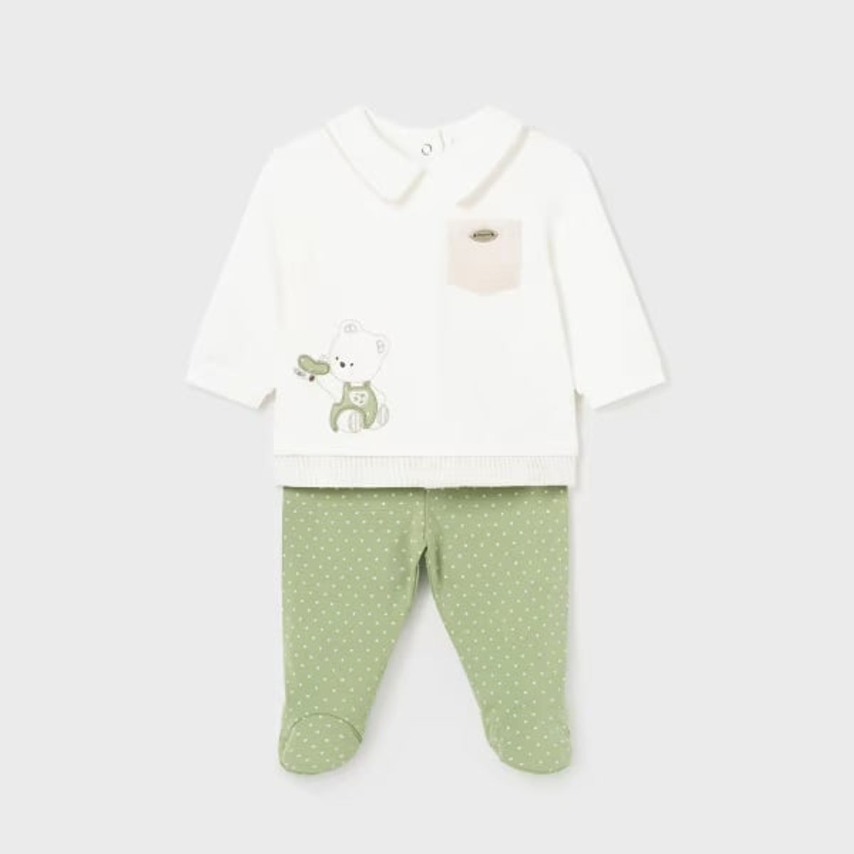 MAYORAL - Conjunto 2 piezas Better Cotton recién nacido