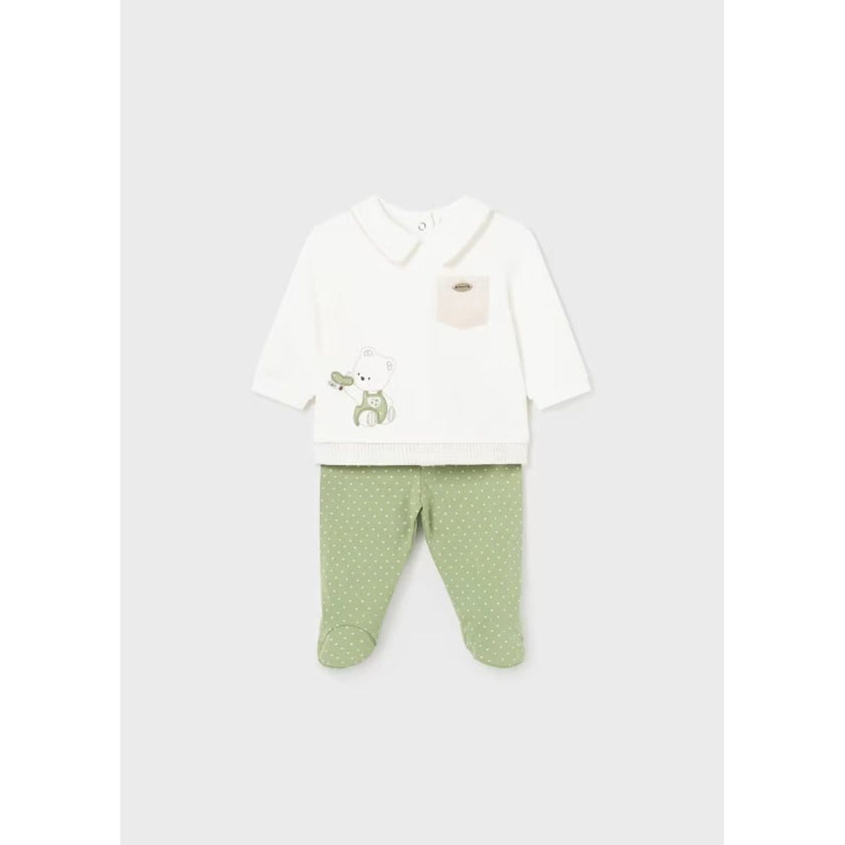 MAYORAL - Conjunto 2 piezas Better Cotton recién nacido