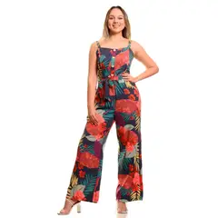 LIKE SHOP - Enterito Premium Casual Diseño Flores Botones 198