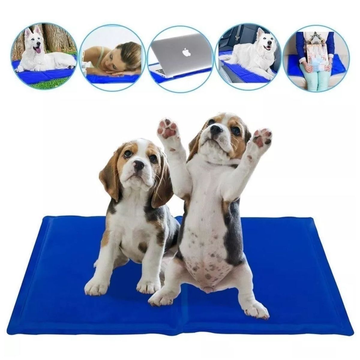 GENERICO - Manta Para Perro Refrescante Refrigerante Cool Mat 90x50cm
