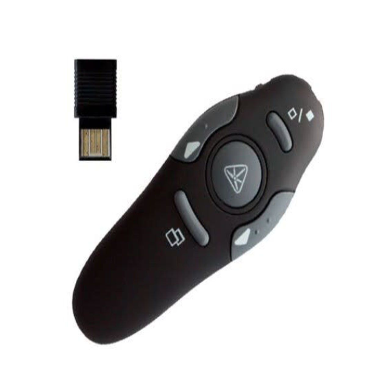 GENERICO - PRESENTADOR INALAMBRICO USB, LASER ROJO. 5 BOTONES. GEN