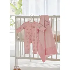 MAYORAL - Pelele largo estampado Better Cotton recién nacido