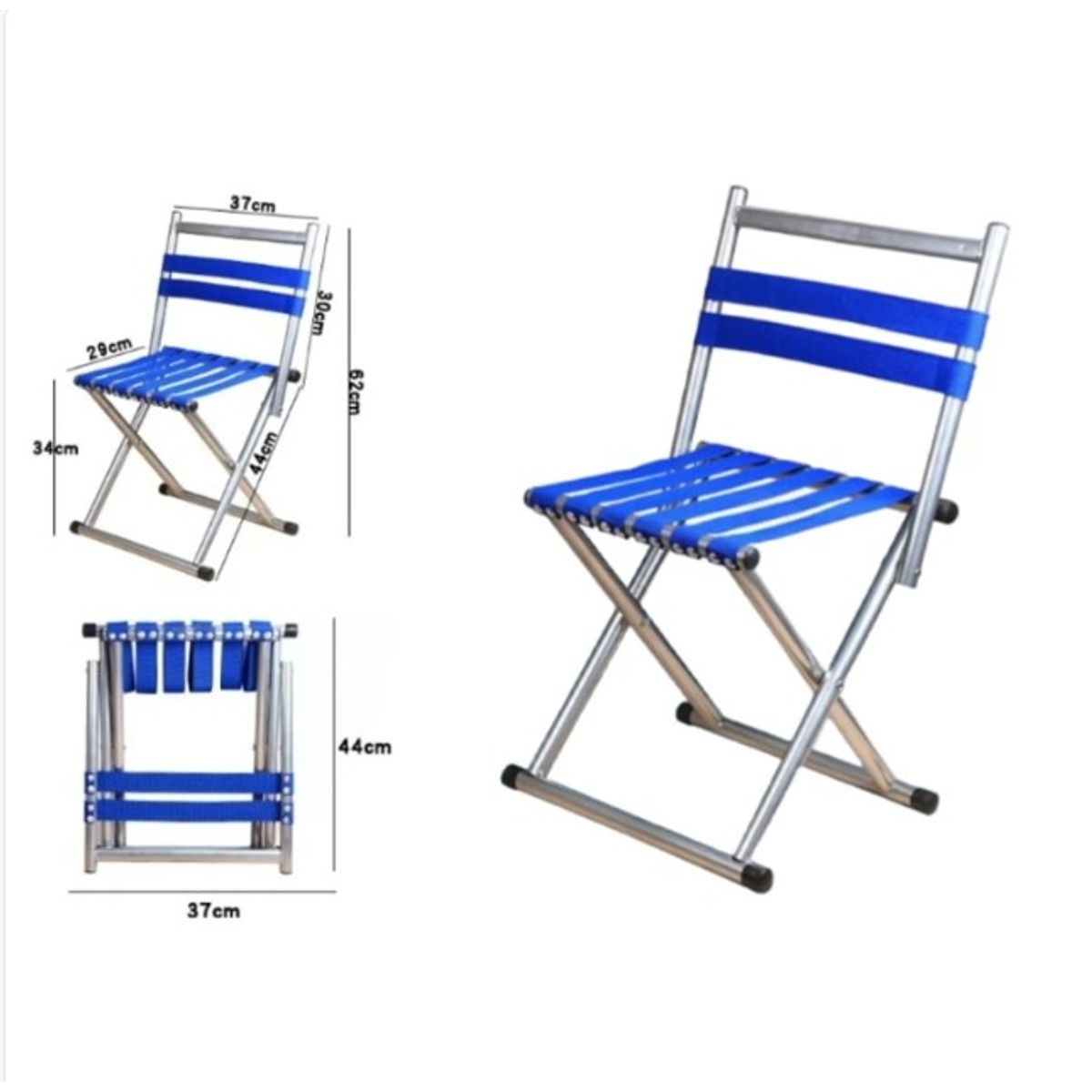 GENERICO - Silla Plegable Reposera Plegable Camping