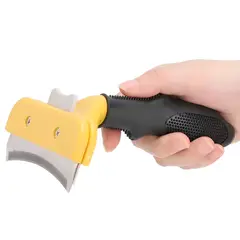 GENERICO - Cepillo Deslanador Perros Cepillo Quita Pelos Deslanador S