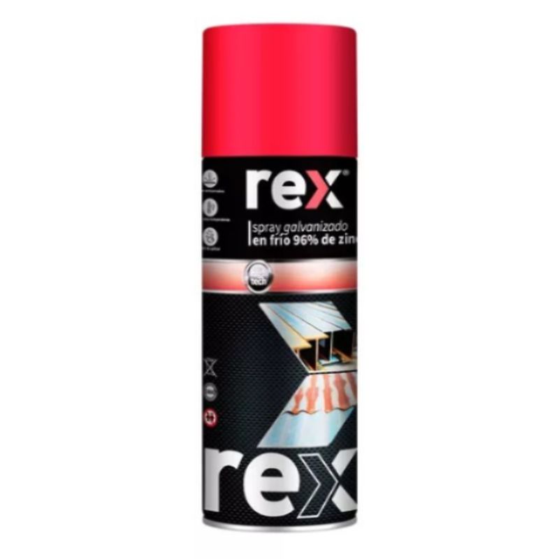 GENERICO - SPRAY GALVANIZADO EN FRIO GRIS REX