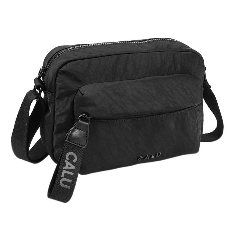 CALU - Cartera Bandolera Pequeña Rocio Negro Calu