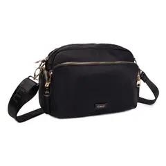CALU - Cartera Bandolera Lavanda New Negro