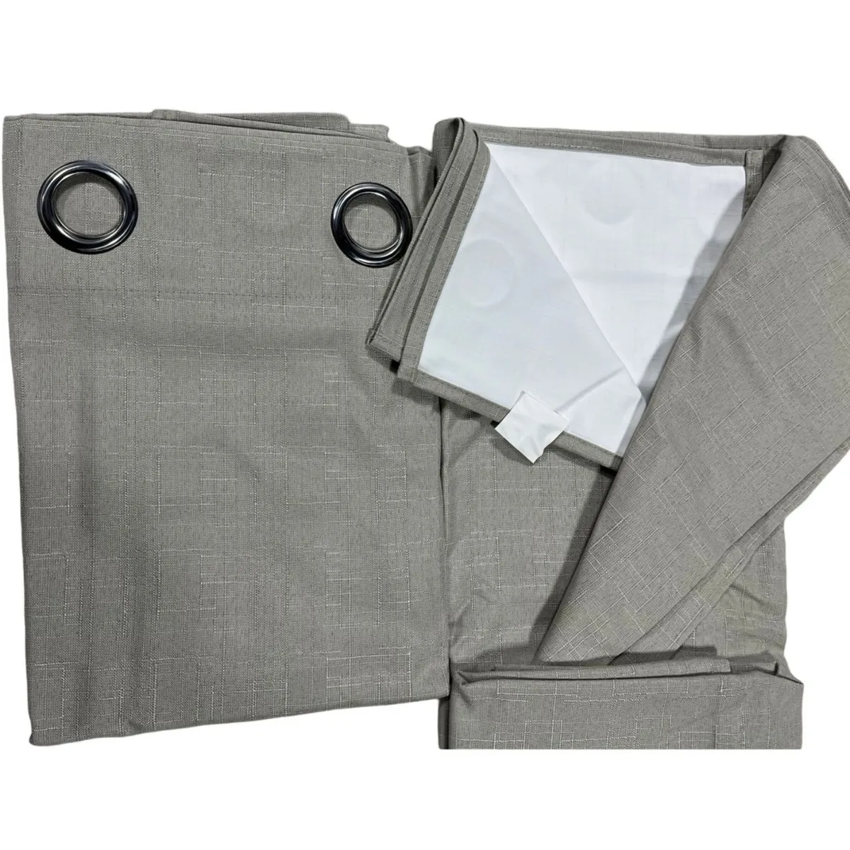 GENERICO - Juego de Cortinas Blackout Gruesas 140x230 Bloquea Luz 4.