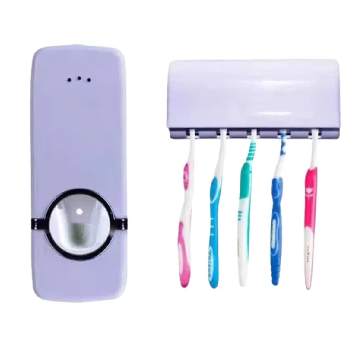 GENERICO - Dispensador Automático Pasta Dientes Porta Cepillo