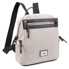 CALU - Mochila Texturas Lola Negro