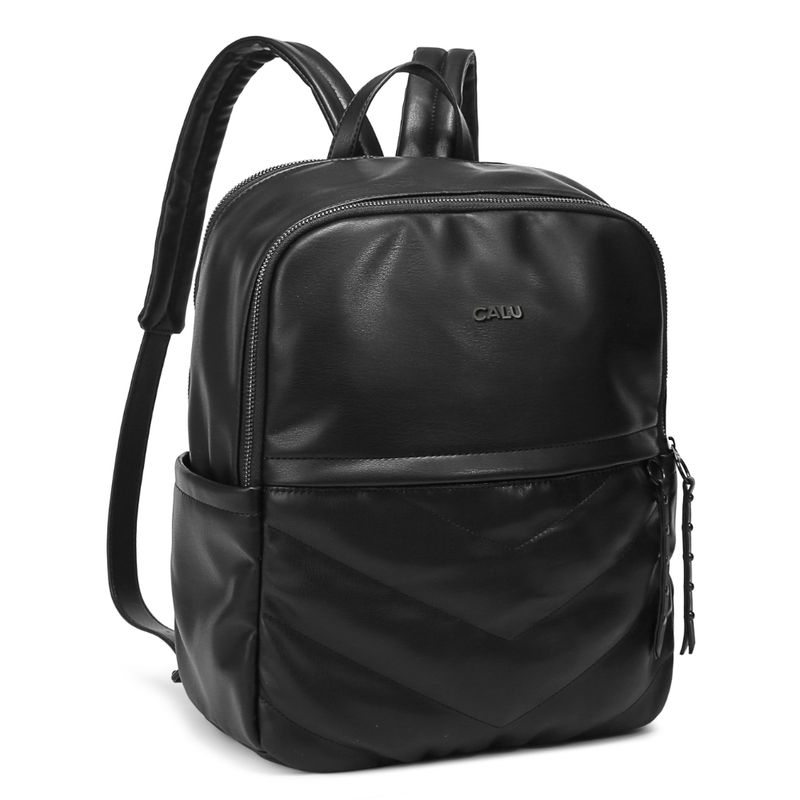 CALU - Mochila Porta Notebook Monroe Negro Calu