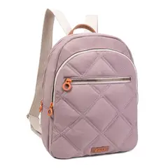 CALU - Mochila Pequeña Quilt Sofia Malva