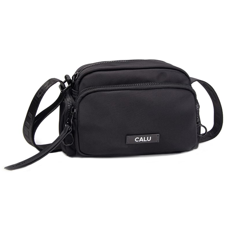 CALU - Cartera Bandolera Pequeña Pamela Negro Calu