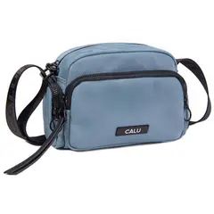 CALU - Cartera Bandolera Pequeña Pamela Azul Frio