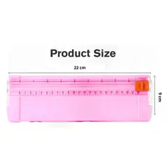 GENERICO - Guillotina De Papel Medida A4 Con Base De Plástico 22cm