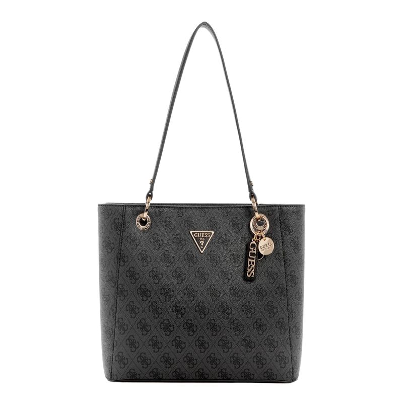 GUESS - Cartera Noelle Small Noel Tote Carbon Guess