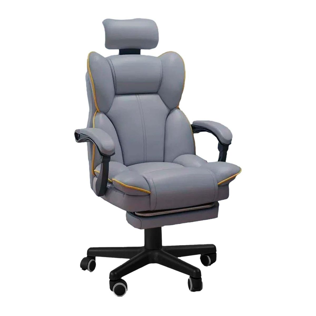 GLOBAL LATIN GROUP - Silla de Oficina Escritorio Gamer Extra Confort diseño premium - Gris