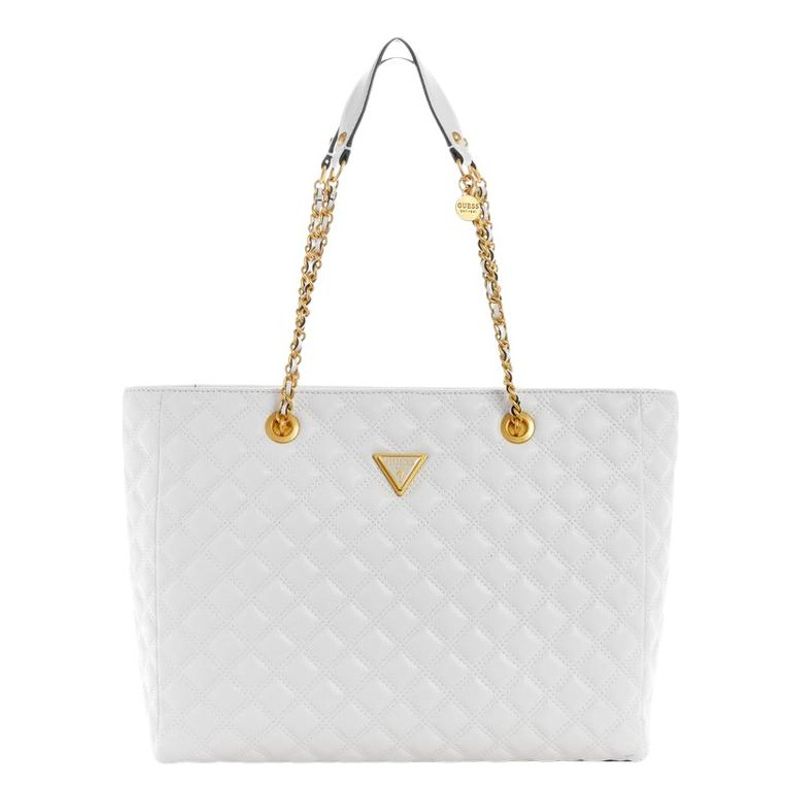 GUESS - Cartera Giully Tote Blanco Guess