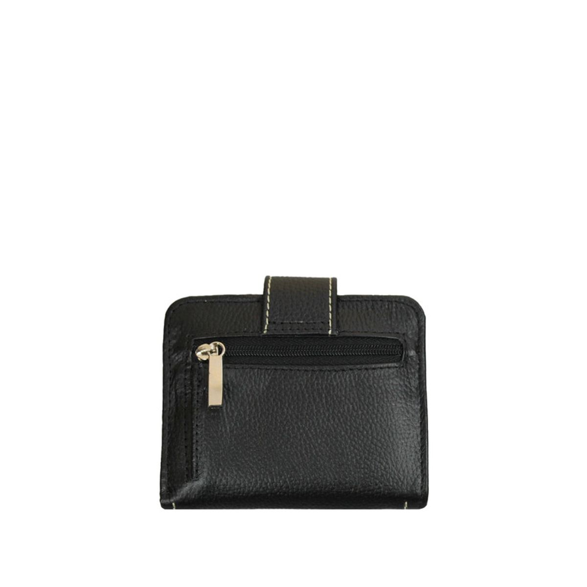NICOLETTA - Billetera de Mujer Nicoletta Negro 100% cuero genuino