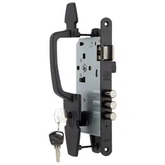 POLI - Cerradura Embutida Nordica Oval B60 Acceso 1/2 c/Tirador