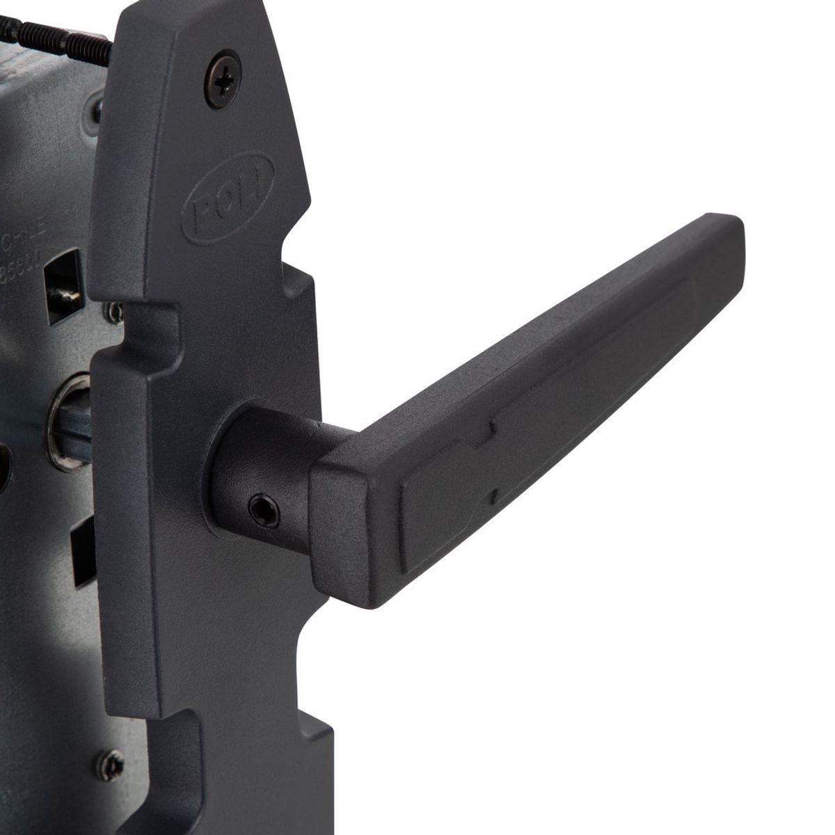 POLI - Cerradura Embutida Nordica Oval B60 Acceso 1/2 c/Tirador