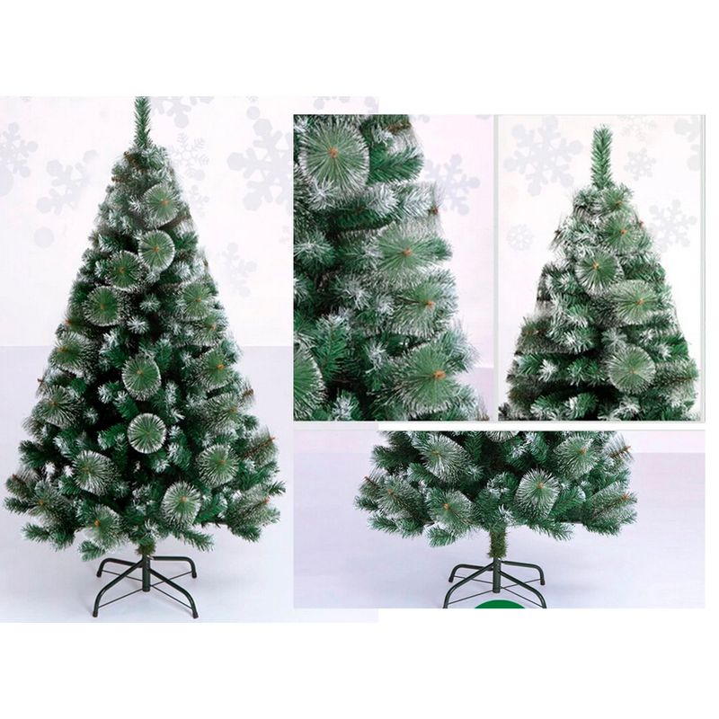 GENERICO - Arbol De Navidad Nevado 1.80 mts Arbol Decorado Con Nieve