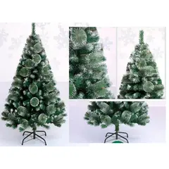 GENERICO - Arbol De Navidad Nevado 1.80 mts Arbol Decorado Con Nieve