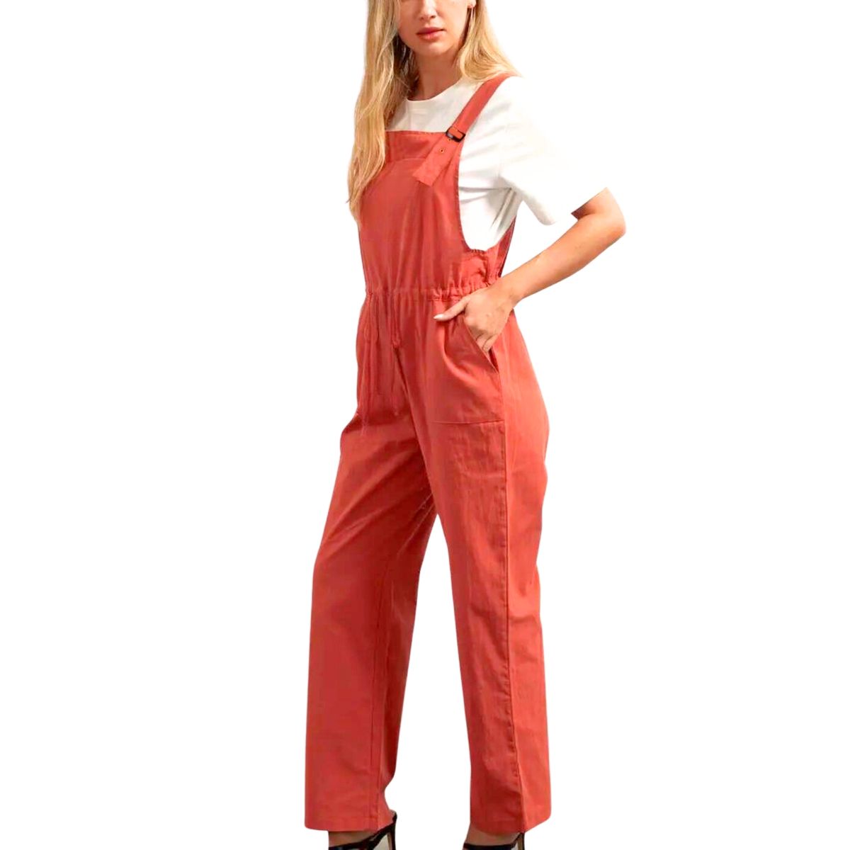 LIKE SHOP - Enterito Premium Jardinera Lino Primavera Mujer 221