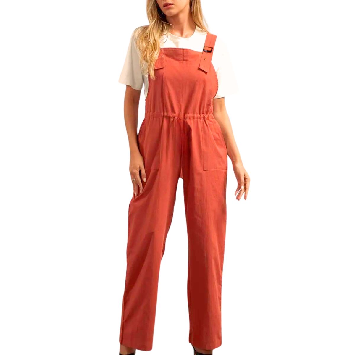 LIKE SHOP - Enterito Premium Jardinera Lino Primavera Mujer 221