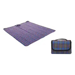 GENERICO - Manta Picnic Para Camping O Playa Impermeable 150x200 Cm