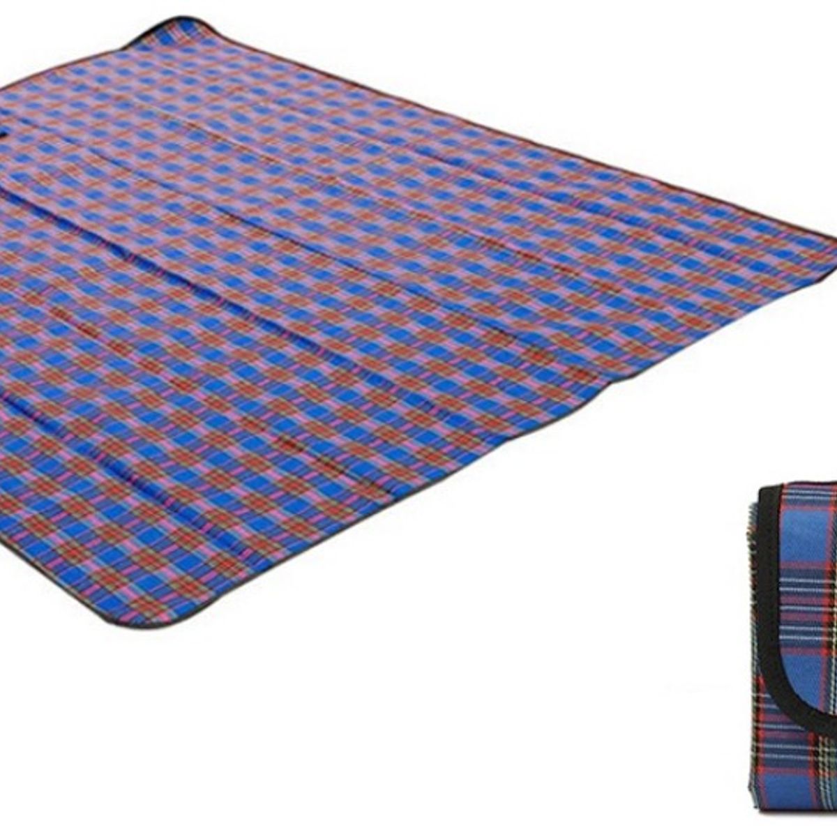 GENERICO - Manta Picnic Para Camping O Playa Impermeable 150x200 Cm
