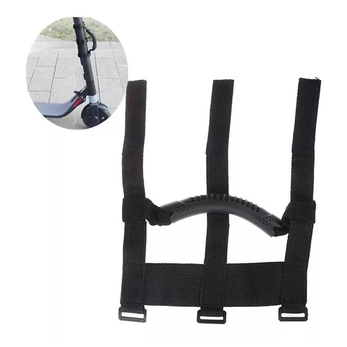 GENERICO - Correa Asa Agarradera De Transporte Para Scooter Eléctrico