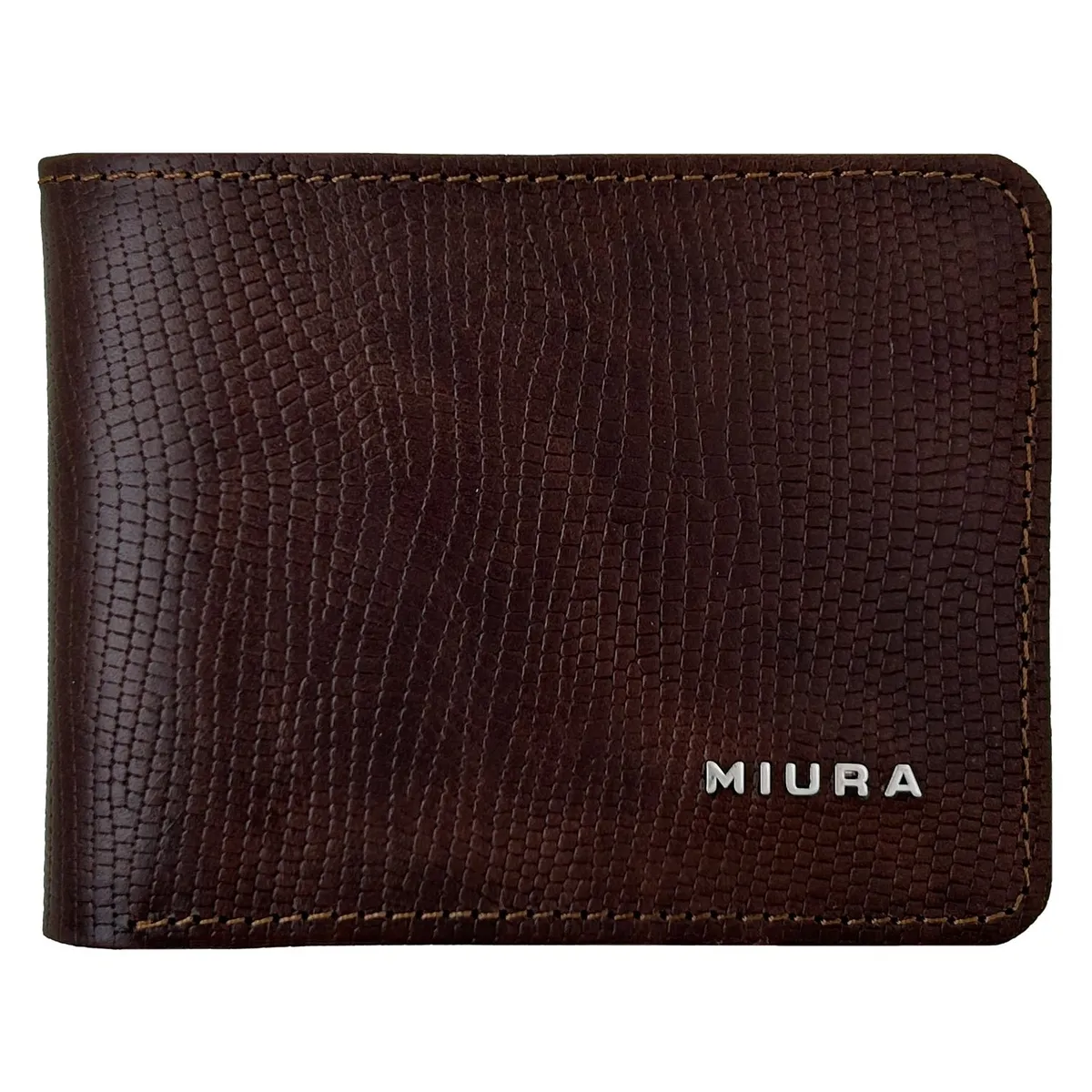 MIURA - Billetera Hombre Mod Boris Cuero Natural
