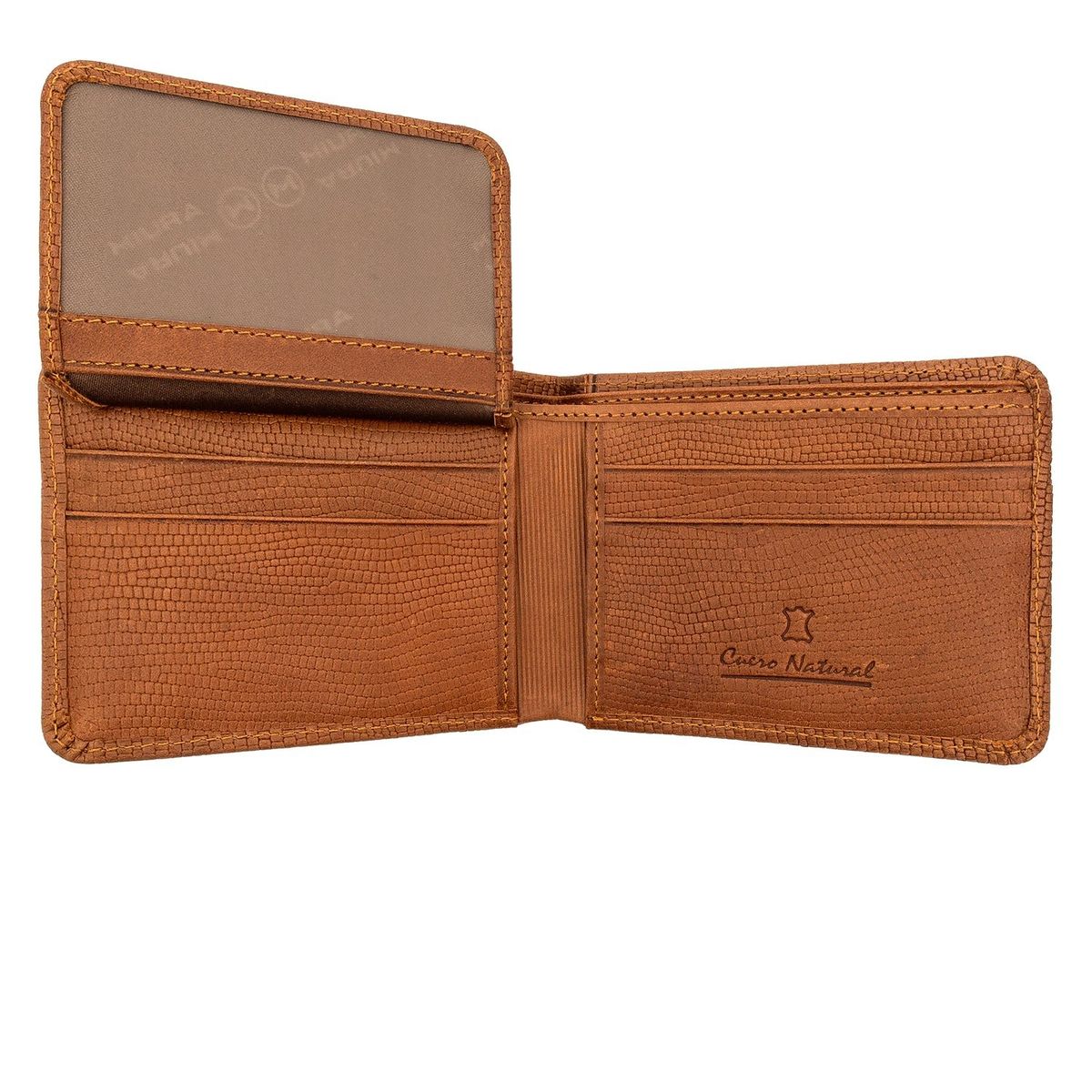 MIURA - Billetera Hombre Mod Boris Cuero Natural