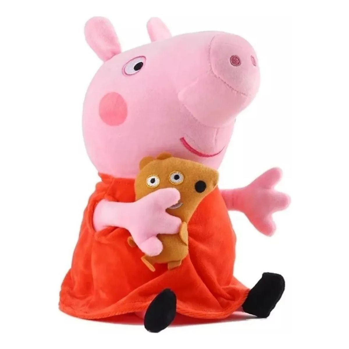 1724 - Peluche Peppa Pig Felpa 25cm Color Rosado