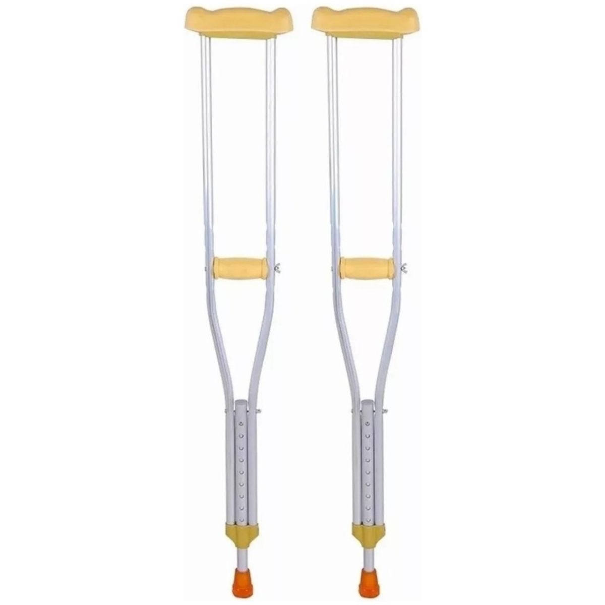 DRASANVI - Par Bastón Muleta Adulto - Aleación De Aluminio