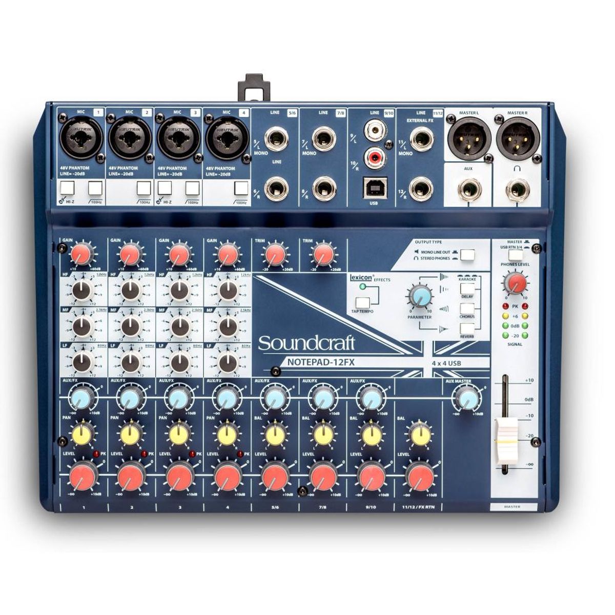 SOUNDCRAFT - Mixer análogo Soundcraft Notepad 12 FX