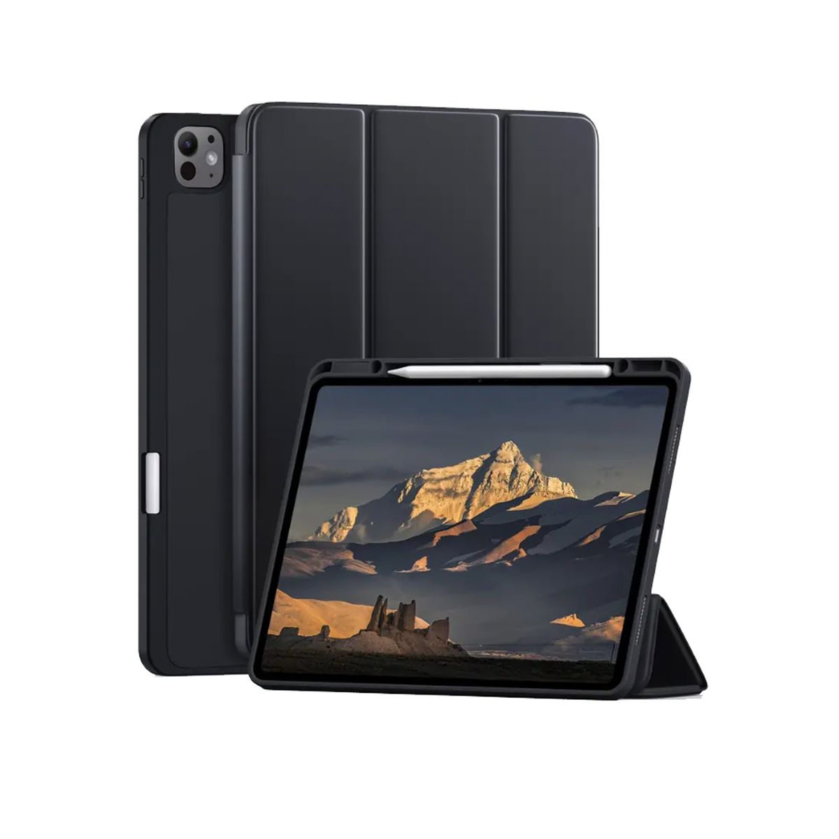 JOIGO - Funda Smart Cover Con Ranura Para iPad Pro 13 M4 2024 Negro