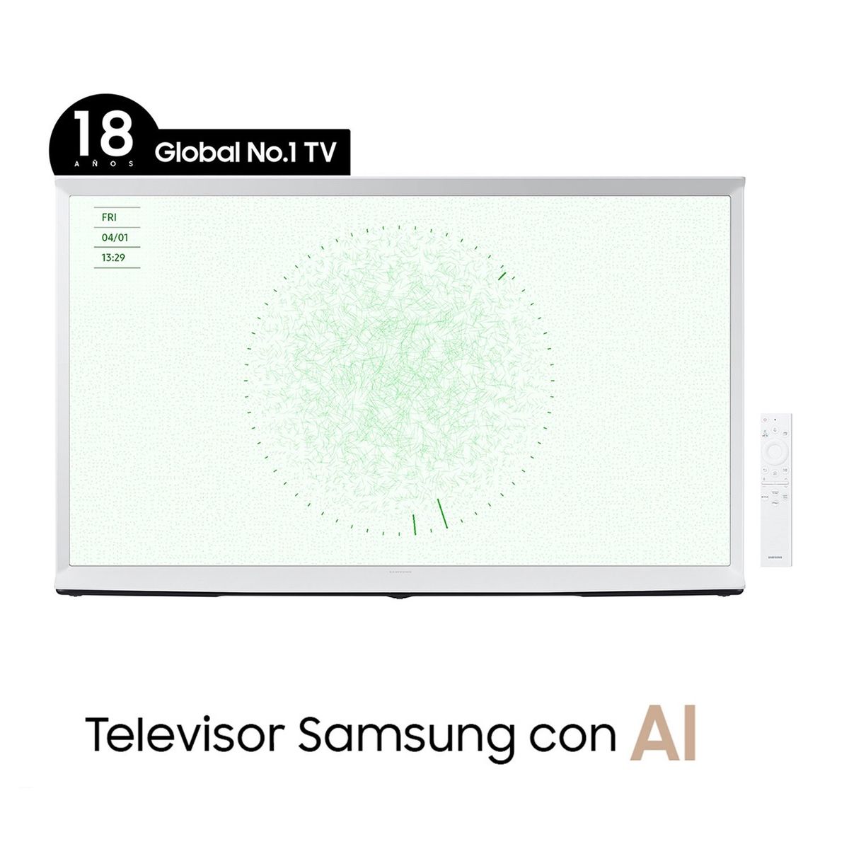 SAMSUNG - QLED Smart TV 43 The Serif LS01D 4K Tizen™ Samsung (2024)