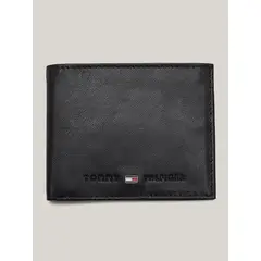 TOMMY HILFIGER - Billetera Essential Con Logo Negro