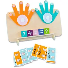WOODTOYS - Juego Didáctico Aprendizaje Contar Numero Matemáticas madera