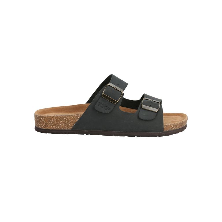 Sandalia Cuero Hombre Charly II Azul