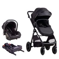 Coche Cuna Travel System Isofix Sunset Premium Negro